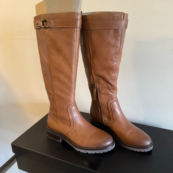 NWT - Naturalizer Womens Cayce Leather Medium Calf Knee-High Boots - US 6.5 - Picture 3 of 7